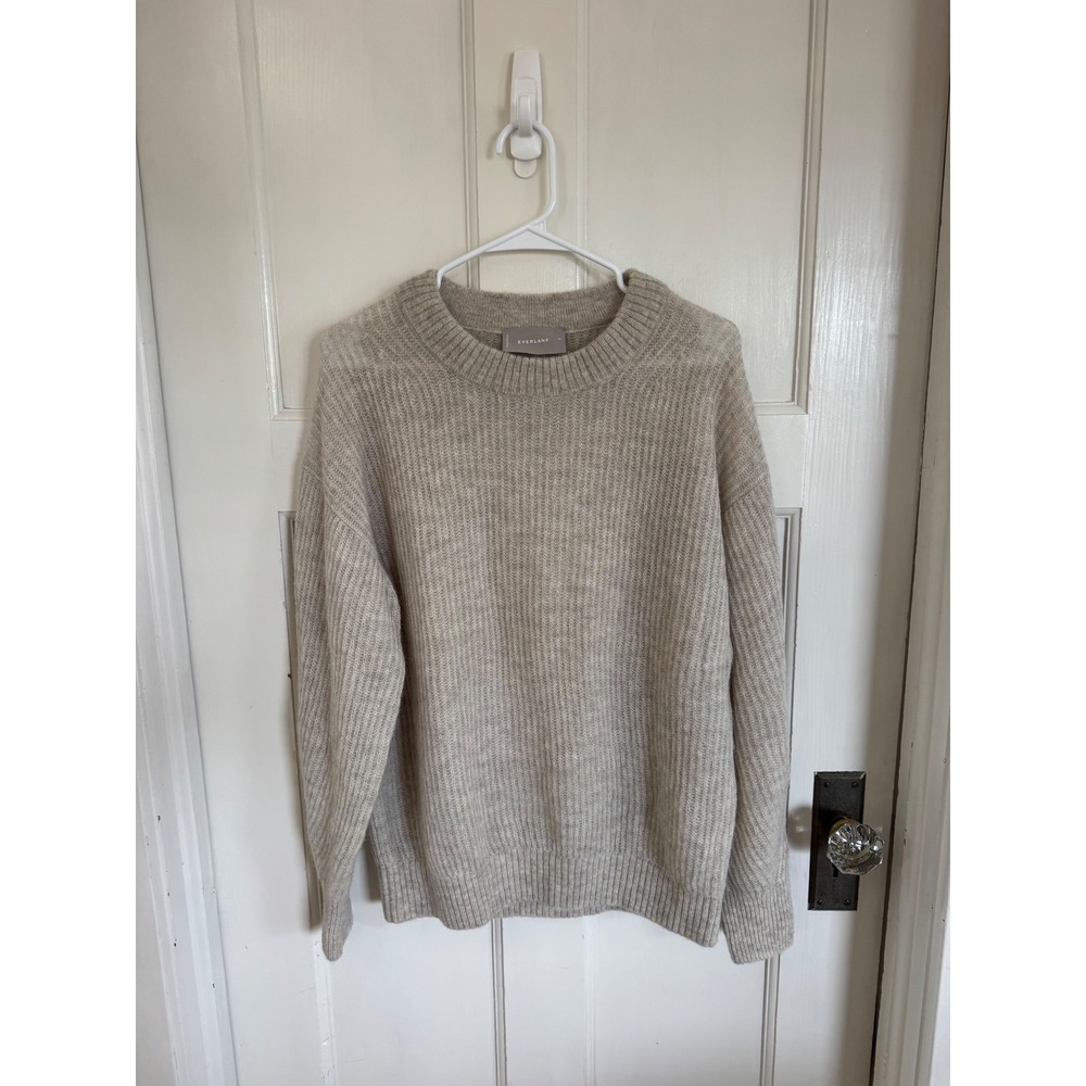 Everlane alpaca blend crewneck sweater size medium